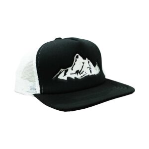 flat brim trucker